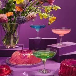 Sugar Dandy Champagneskål 32 cl Rosa