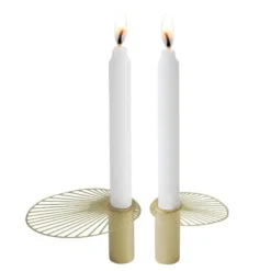 Sun Ljusstake 2-pack Guld