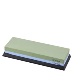 Suri slipsten 1000/3000 med gummibas 18 cm grön/blå