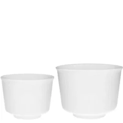 Swedish Grace blomkruka 20x15 cm snö/vit