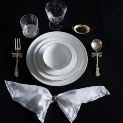 Swedish Grace Gala djup tallrik 19 cm vit