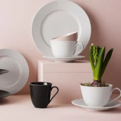 Swedish Grace Tallrik flat 21 cm Snö