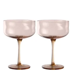 Swirl coupe-cocktailglas 26 cl 2-pack Glow
