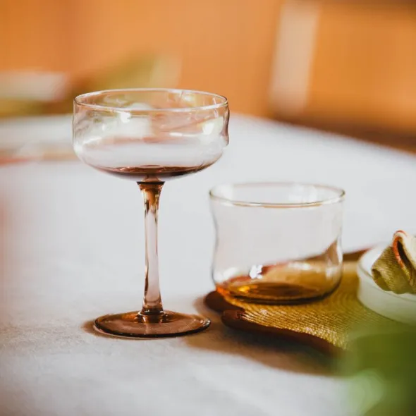 Swirl coupe-cocktailglas 26 cl 2-pack Glow