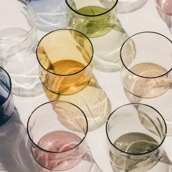 Swirl tumblerglas litet 24 cl 2-pack Dune