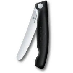 Swiss Classic picknickkniv 11 cm svart