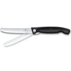 Swiss Classic picknickkniv 11 cm svart