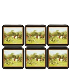 Tally Ho Glasunderlägg 6-pack
