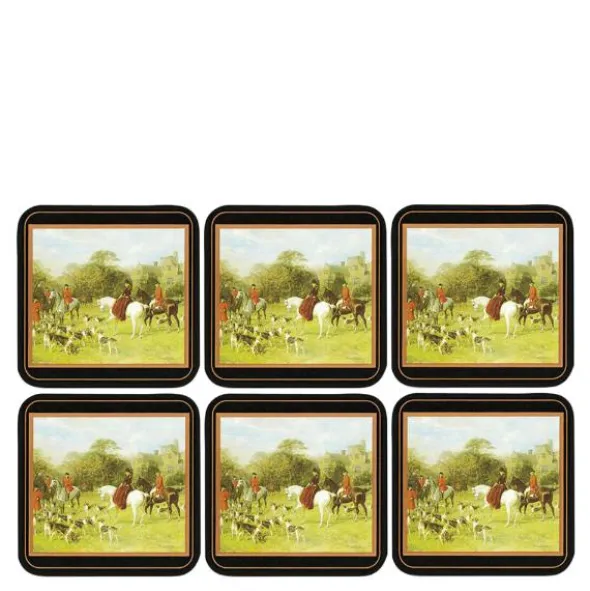 Tally Ho Glasunderlägg 6-pack