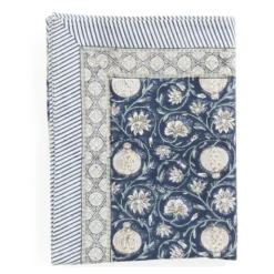 Tangier Pomegranate duk 150x350 cm blå