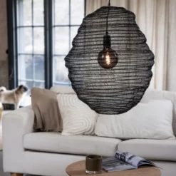 Tazza taklampa 50 cm svart