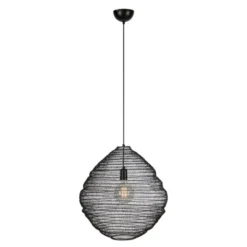 Tazza taklampa 50 cm svart