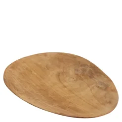 Teakroot Tallrik 33x26 cm Brun