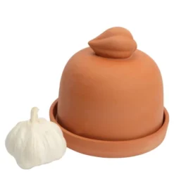 Terracotta vitlöksbakare 13x13 cm
