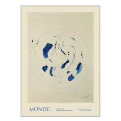 The Poster Club x Lucrecia Rey Caro poster 50x70 cm le monde