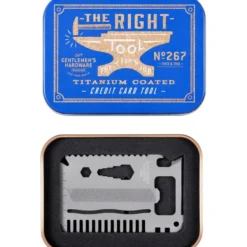 The Right Tool multiverktyg 15 funktioner kreditkortsstorlek