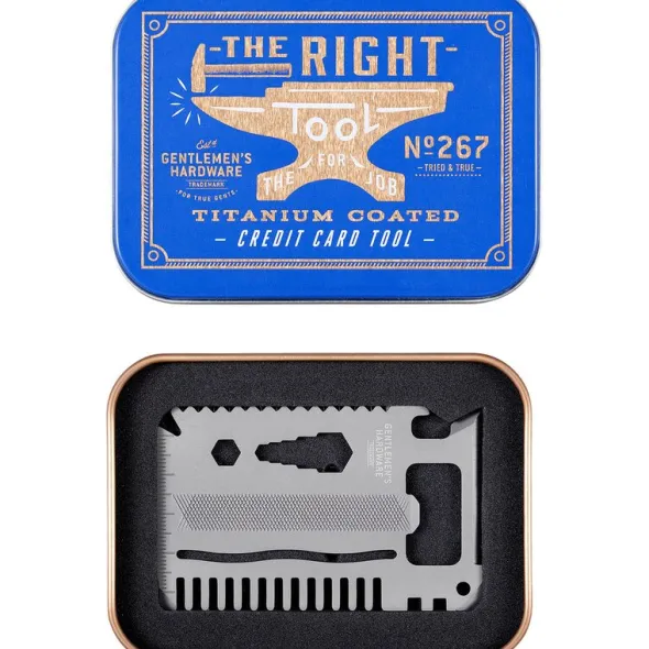 The Right Tool multiverktyg 15 funktioner kreditkortsstorlek