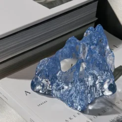 The Rock ljuslykta 9,1 cm ice blue