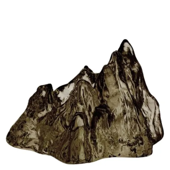 The Rock ljuslykta 9,1 cm taupe