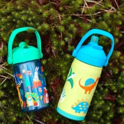Thrive Flip Straw Kids VSS termosflaska 0,35 L dino jam