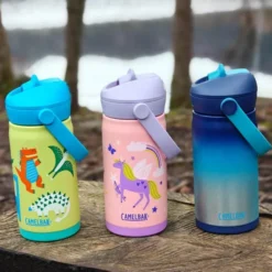 Thrive Flip Straw Kids VSS termosflaska 0,35 L dino jam