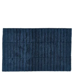 Tiles badrumsmatta 80x50 cm dark blue