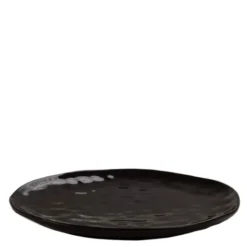 Tilly assiett 20 cm brun