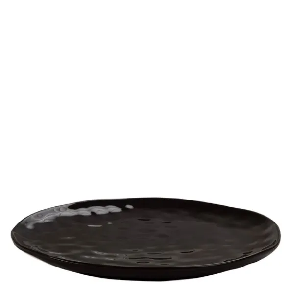 Tilly assiett 20 cm brun