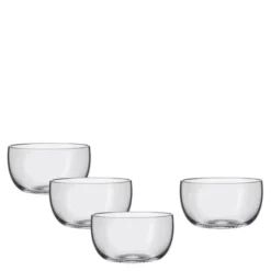 Time skål 10,5 cm 4-pack klar