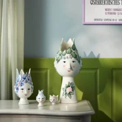 Titania vas 50 cm grön