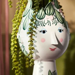 Titania vas 50 cm grön