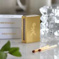 Tändsticksfodral Liten Mässing