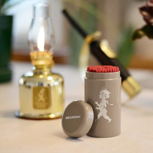 Tändsticksrör 10 cm Sand