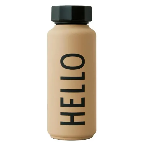 To Go Termoflaska Hello Beige