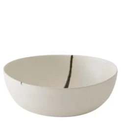 Toledo salladsskål 28 cm vit/svart/grön