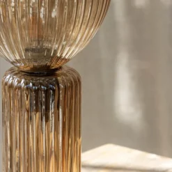 Toulipa bordslampa 40 cm amber