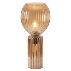 Toulipa bordslampa 40 cm amber
