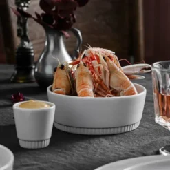 Toulouse ramekin hög 7,7 cm 18 cl vit