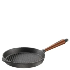 Traditional Grillpanna med trähandtag 25 cm