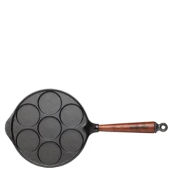 Traditional Plättlagg med Trähandtag 23 cm