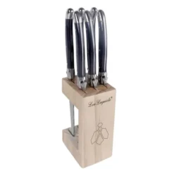 Tradition grillknivar i träblock 6-pack mix