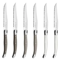Tradition grillknivar i träblock 6-pack mix