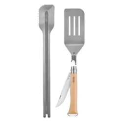 Tradition Inox grillset bokträ