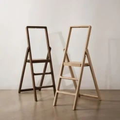 Trappstege i ek 45x132 cm ljus
