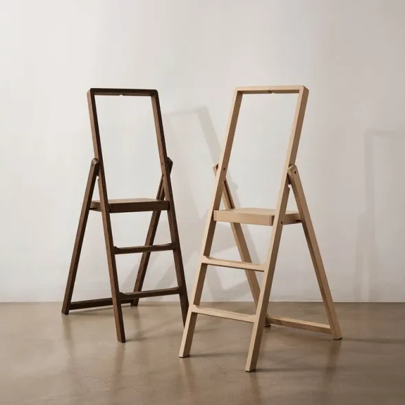 Trappstege i ek 45x132 cm ljus