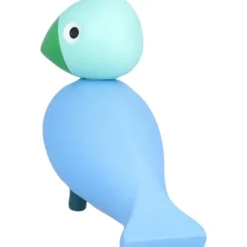 Trädgårdsfågel Aske 2026 11 cm blå