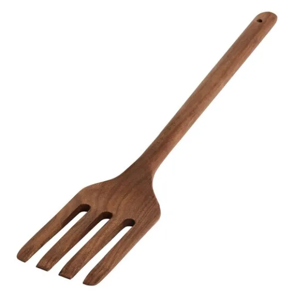 Trägaffel 33 cm valnöt