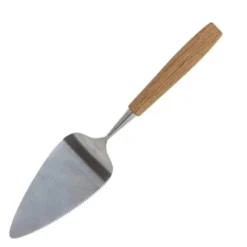 Träskaft tårtspade 25,5 cm ek