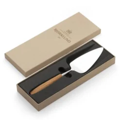 Träskaft tårtspade 25,5 cm ek
