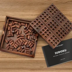 Träspel Sudoku 14 cm trä